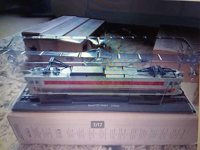 Atlas collection edities - collectio trains miniatuur 15x - vintage speelgoed - afbeelding 15 van  17