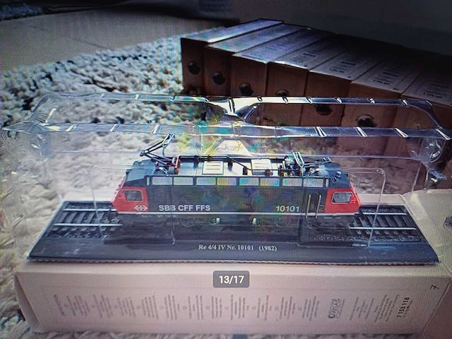 Atlas collection edities - collectio trains miniatuur 15x - vintage speelgoed - afbeelding 5 van  17