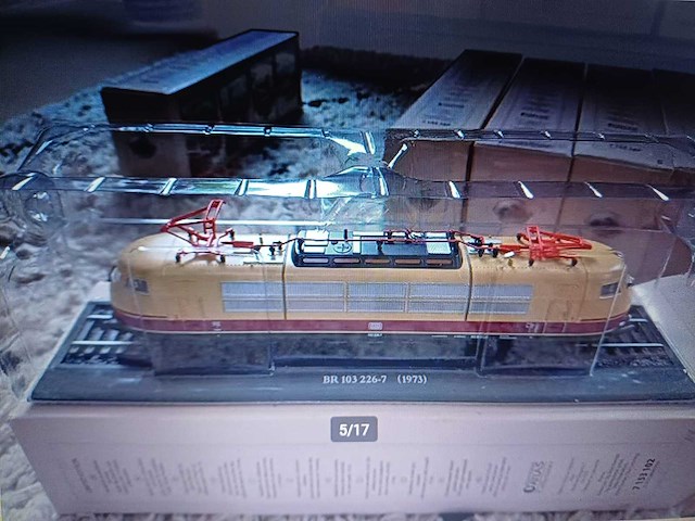 Atlas collection edities - collectio trains miniatuur 15x - vintage speelgoed - afbeelding 12 van  17