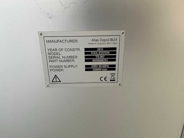 Atlas copco - power focus tool station + momentsleutels - 2011 - afbeelding 9 van  15