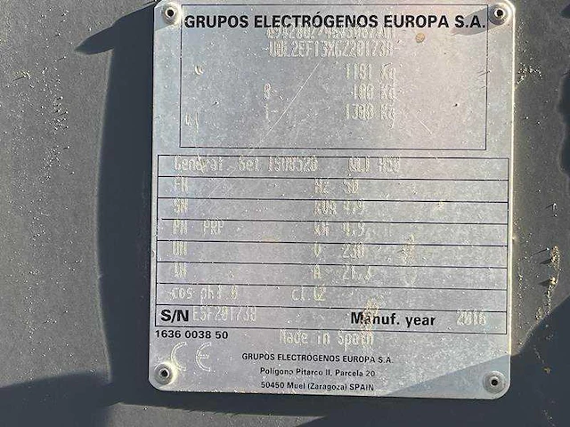 Atlas copco - qlt h 50 - 2016 - lichtmast - afbeelding 22 van  24