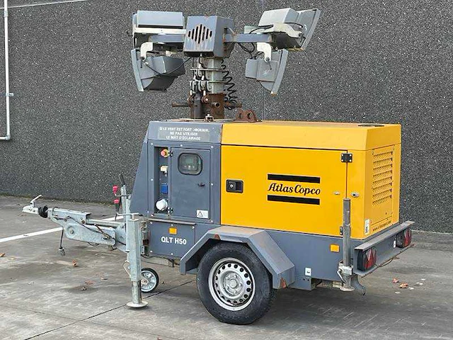 Atlas copco - qlt h 50 - lichtmast - afbeelding 12 van  22