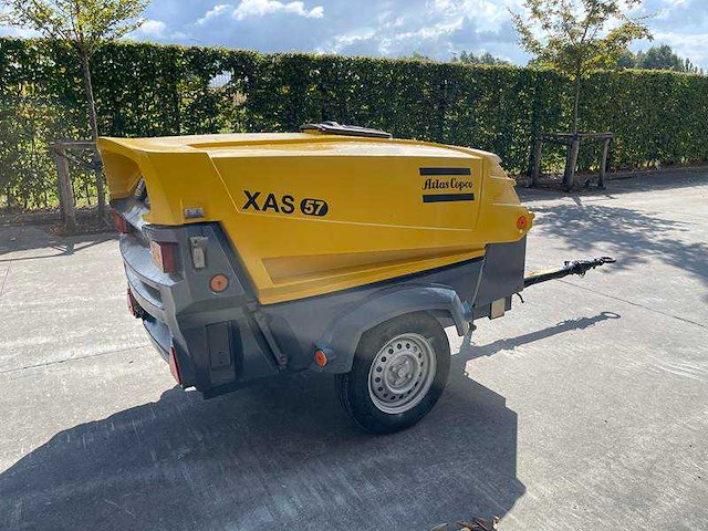 Atlas copco - xas 57 dd - mobiele compressor - 2013 - afbeelding 3 van  7