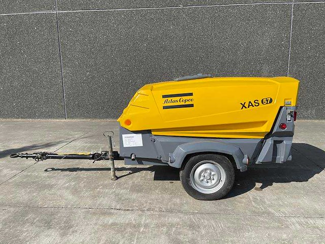 Atlas copco - xas 57 dd - mobiele compressor - 2013 - afbeelding 4 van  7