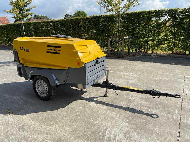 Atlas copco - xas 57 dd - mobiele compressor - afbeelding 1 van  13