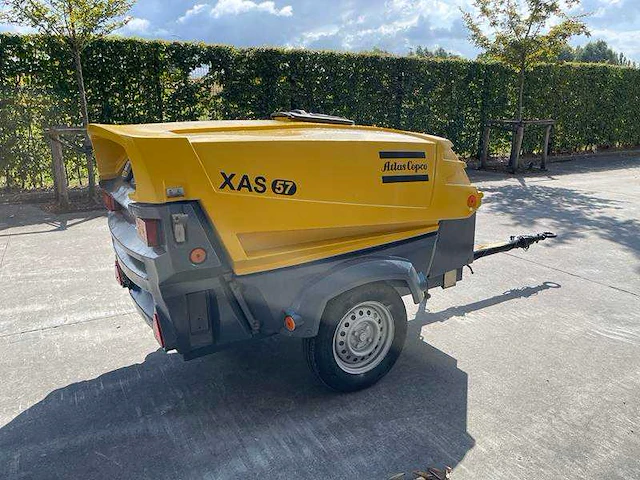 Atlas copco - xas 57 dd - mobiele compressor - afbeelding 6 van  13