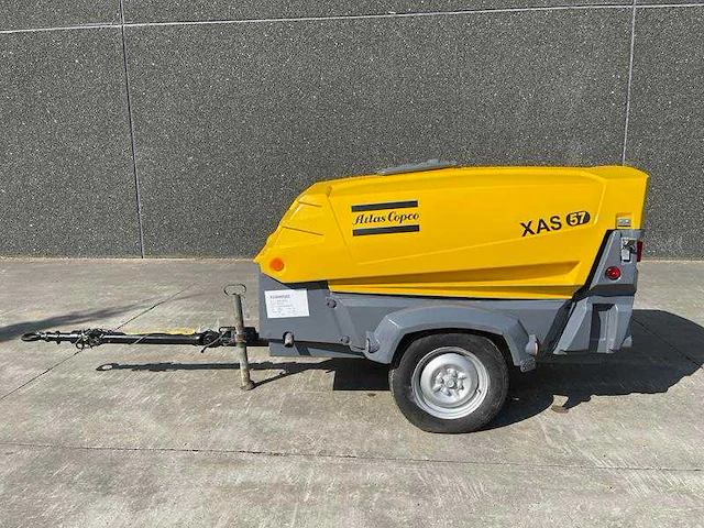 Atlas copco - xas 57 dd - mobiele compressor - afbeelding 7 van  13