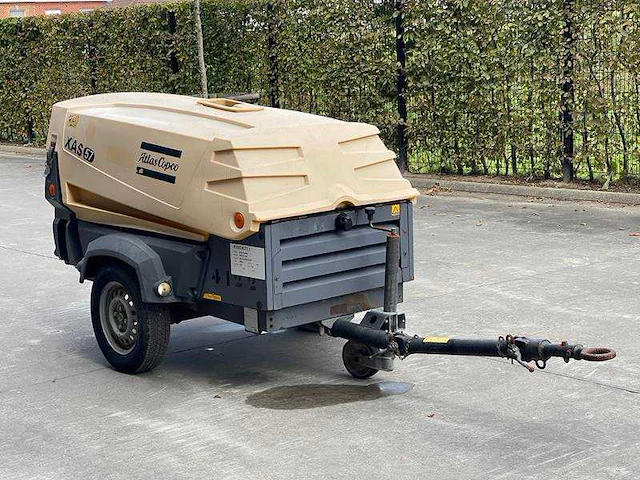 Atlas copco - xas 57 dd - n - mobiele compressor - afbeelding 9 van  16
