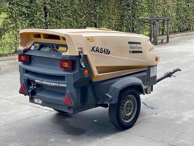 Atlas copco - xas 57 dd - n - mobiele compressor - afbeelding 11 van  16