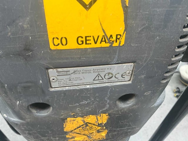 Atlas copco cobra proi benzine breekhamer (te herstellen!) (2x) - afbeelding 11 van  11