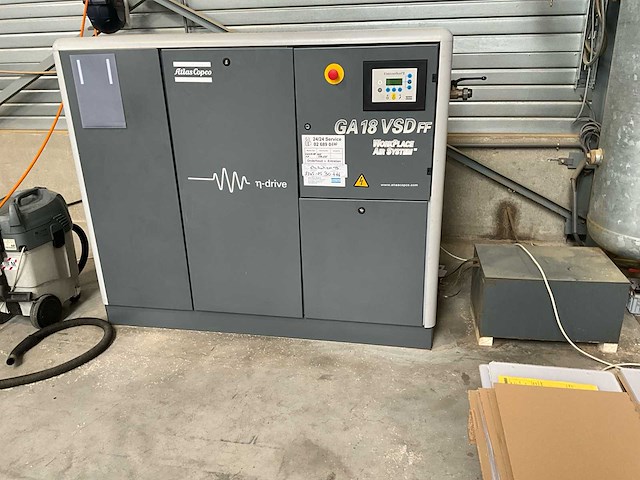 Atlas copco ga 18 vsd ff compressor - afbeelding 1 van  6