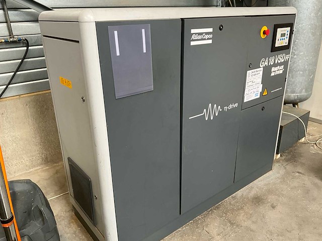 Atlas copco ga 18 vsd ff compressor - afbeelding 6 van  6