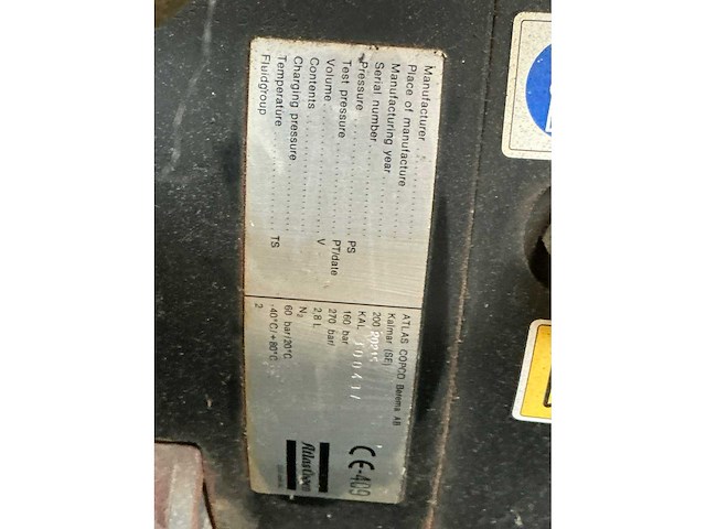 Atlas copco hbc 4000 ii breekhamer - afbeelding 5 van  6