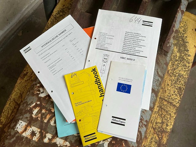 Atlas copco hbc 4000 ii breekhamer - afbeelding 6 van  6