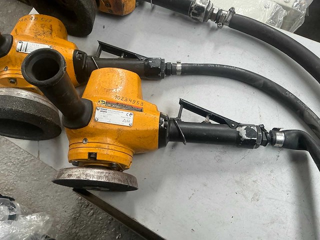 Atlas copco lss64 / gtg40 pneumatische handschuurmachine (3x) - afbeelding 3 van  7