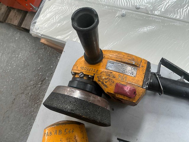 Atlas copco lss64 / gtg40 pneumatische handschuurmachine (3x) - afbeelding 6 van  7