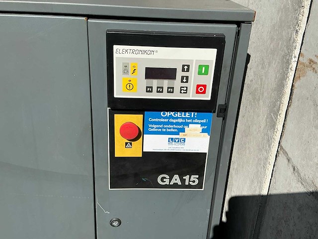 Atlas copco luchtcompressor - afbeelding 4 van  4