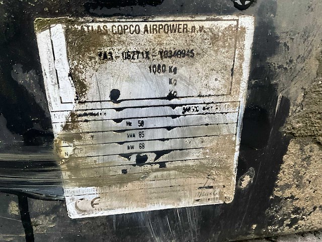 Atlas copco noodstroomaggregaat - afbeelding 6 van  14