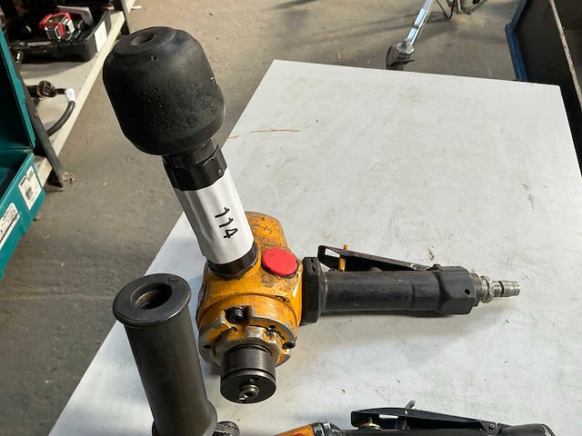 Atlas copco pneumatische hand slijpmachine (2x) - afbeelding 3 van  5