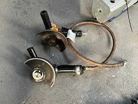 Atlas copco pneumatische hand slijpmachine (2x) - afbeelding 1 van  4