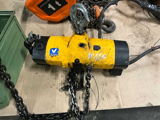 Atlas copco pneumatische kettingtakel - afbeelding 2 van  4