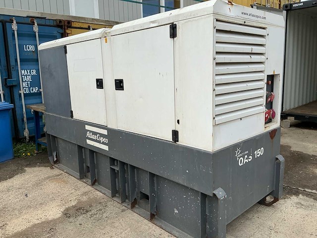 Atlas copco qas150 stroomgenerator - afbeelding 3 van  8