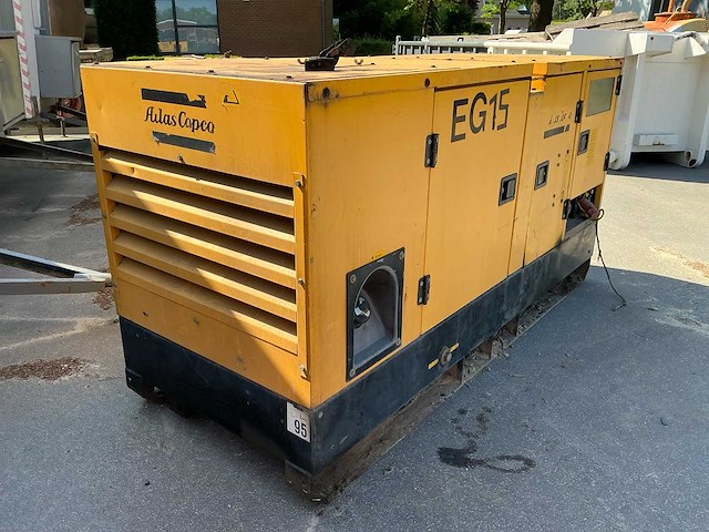 Atlas copco qas48 56kva stroomgenerator - afbeelding 3 van  7