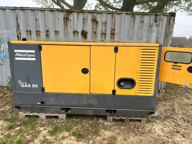 Atlas copco qas80 generator - afbeelding 1 van  13