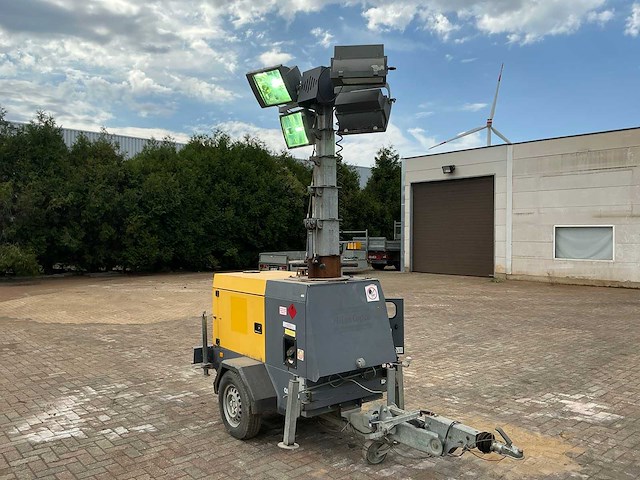 Atlas copco qlt h50 lichtmast / mobiele generator - afbeelding 13 van  21