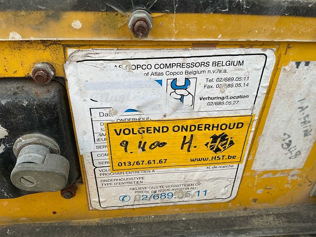 Atlas copco qus18 stroomgenerator - afbeelding 12 van  12