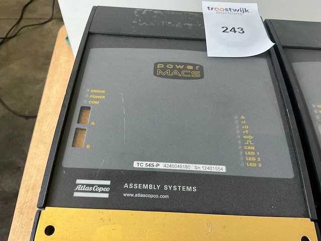 Atlas copco tc54s-p schroefcontroller (2x) - afbeelding 6 van  6