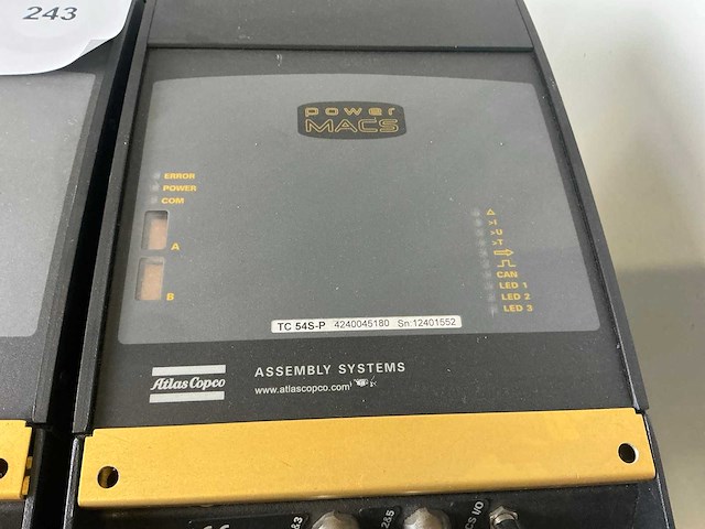 Atlas copco tc54s-p schroefcontroller (2x) - afbeelding 5 van  6