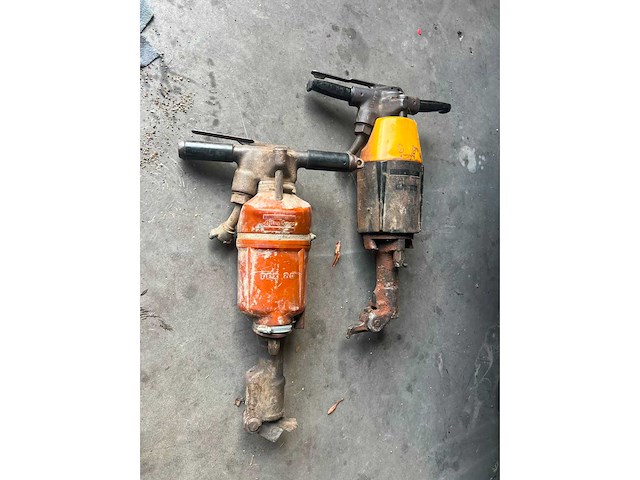 Atlas copco tex20 pneumatische breekhamer (2x) - afbeelding 1 van  6