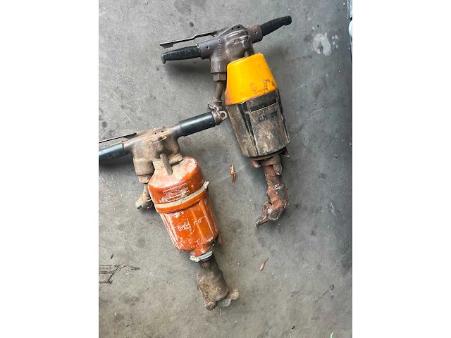 Atlas copco tex20 pneumatische breekhamer (2x) - afbeelding 3 van  6