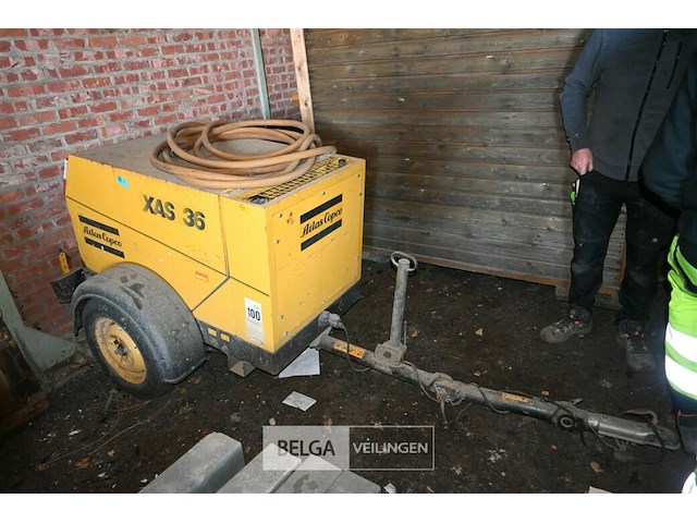 Atlas copco xas 36 mobiele compressor - afbeelding 1 van  8