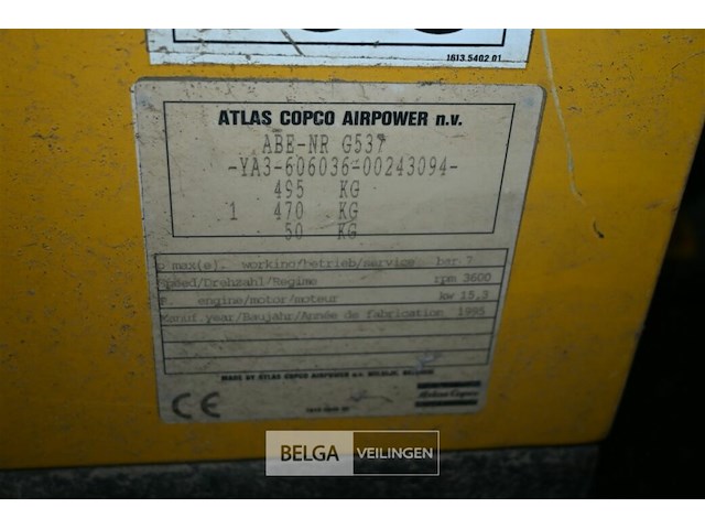 Atlas copco xas 36 mobiele compressor - afbeelding 5 van  8