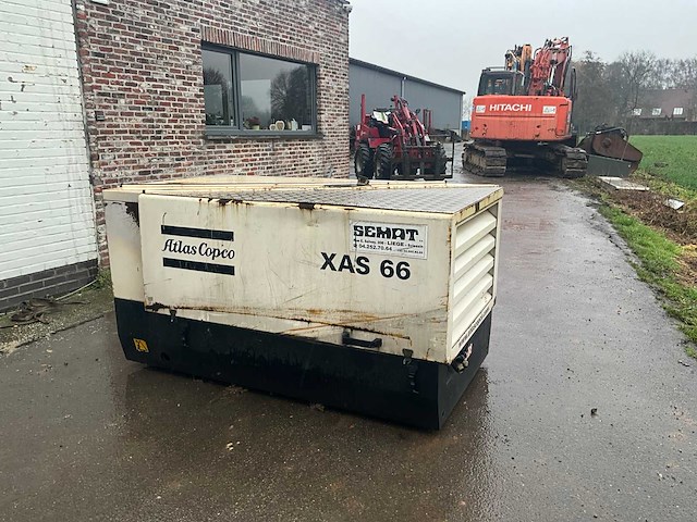 Atlas copco xas 66 luchtcompressor - afbeelding 1 van  10