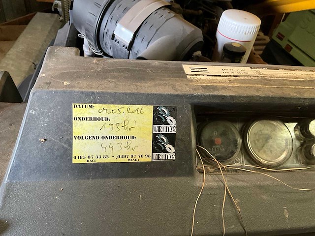 Atlas copco xas37 luchtcompressor - afbeelding 2 van  12