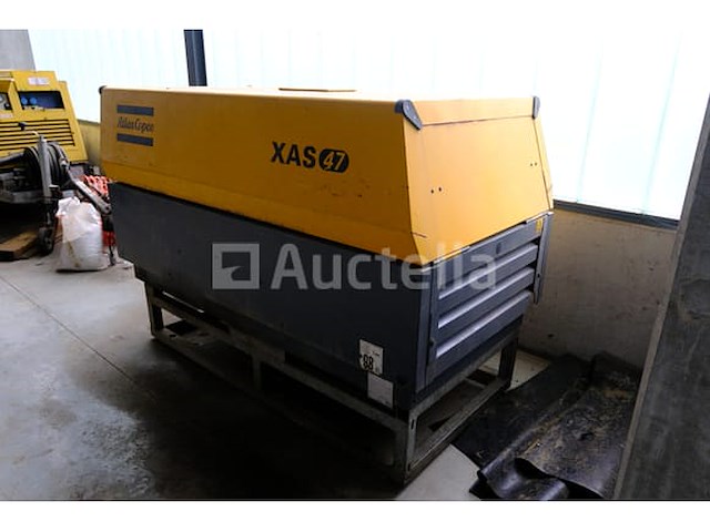 Atlas copco xas47 chassiscompressor - afbeelding 8 van  10