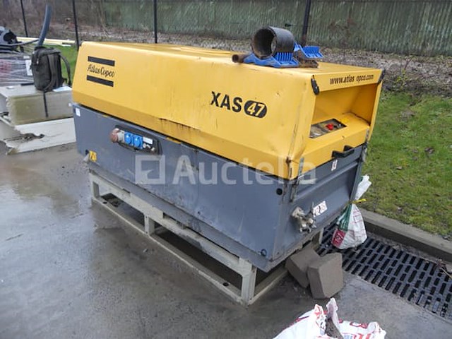 Atlas copco xas47 chassiscompressor - afbeelding 1 van  10
