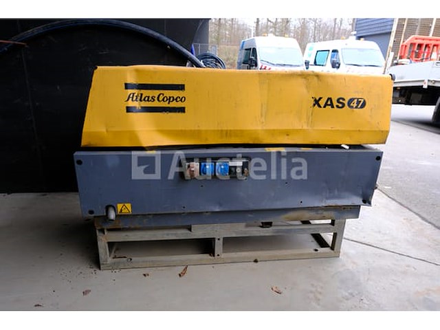 Atlas copco xas47 chassiscompressor - afbeelding 12 van  15