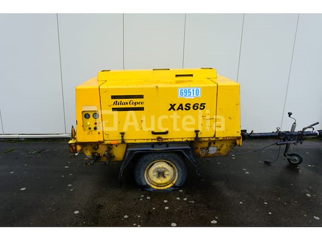 Atlas copco xas65 sleepcompressor - afbeelding 9 van  16
