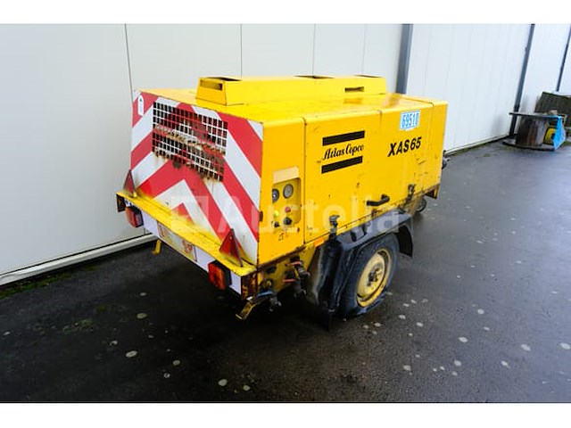 Atlas copco xas65 sleepcompressor - afbeelding 14 van  16