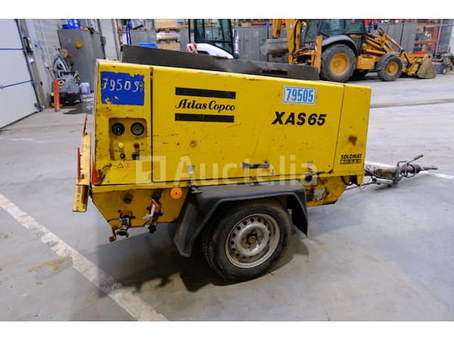 Atlas copco xas65 sleepcompressor - afbeelding 10 van  30