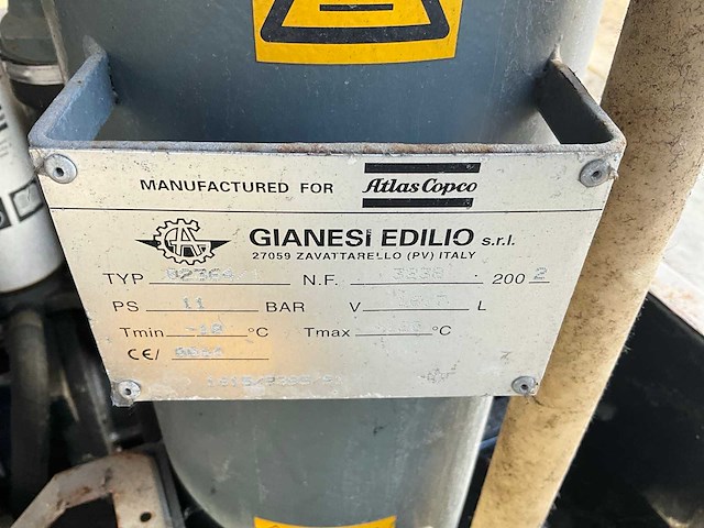 Atlas copco xas66 mobiele schroefcompressor - afbeelding 3 van  12