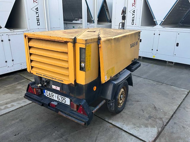 Atlas copco xas66 mobiele schroefcompressor - afbeelding 6 van  12