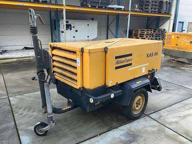 Atlas copco xas66 mobiele schroefcompressor - afbeelding 9 van  12