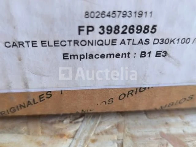 Atlas d30k100/d42k elektronische printplaat - afbeelding 3 van  4