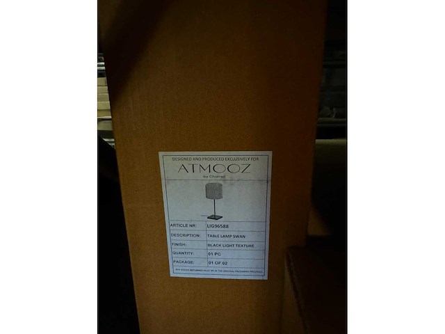 Atmooz - swan - tafellamp - afbeelding 2 van  3