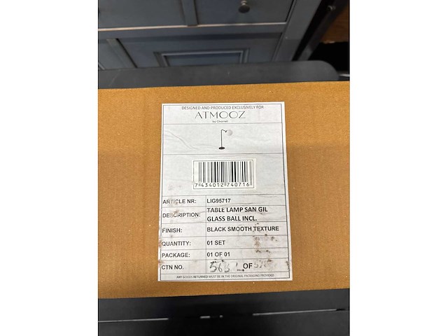Atmooz by charrel san gil tafellamp 2 stuks - afbeelding 2 van  2
